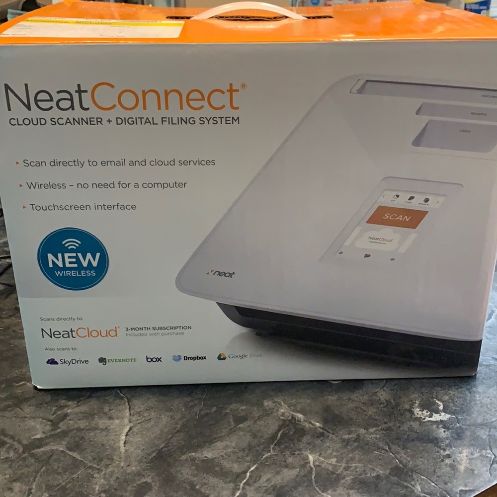 NeatConnect Cloud Scanner & Digital Filing System